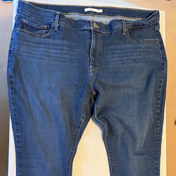 Levi Strauss Signature Jeans Capri Size 24 W Mid Rise Capri - Picture 8 of 15